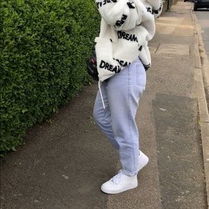 Vintage Denim Light Wash High Waisted Jean